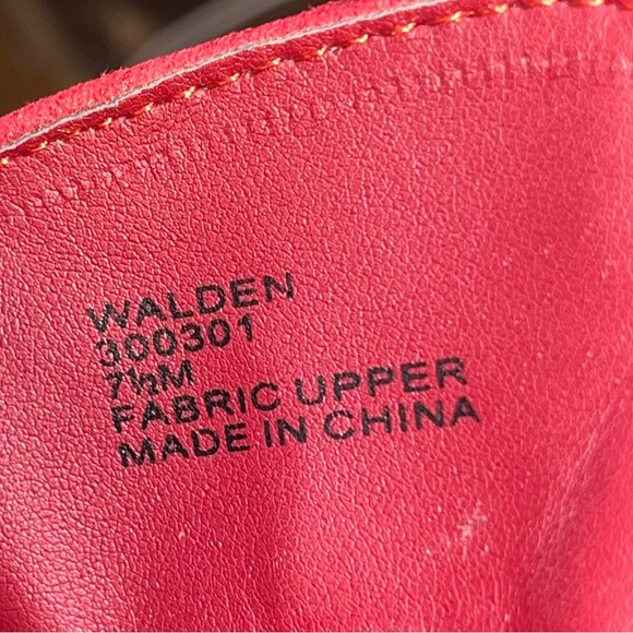 RAMPAGE red western cowgirl boots - 7.5 - Picture 13 of 15